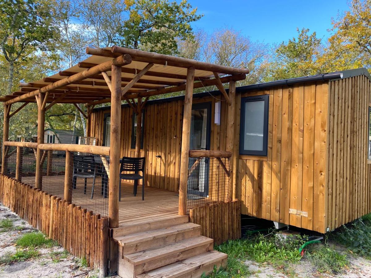 Hotel Le Camping Grand Cerf Gimouille Exterior foto