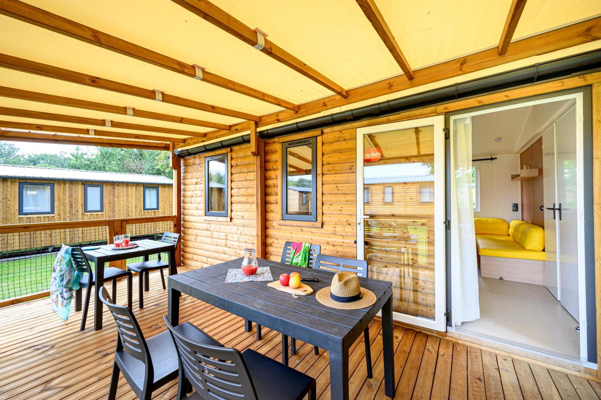 Hotel Le Camping Grand Cerf Gimouille Exterior foto